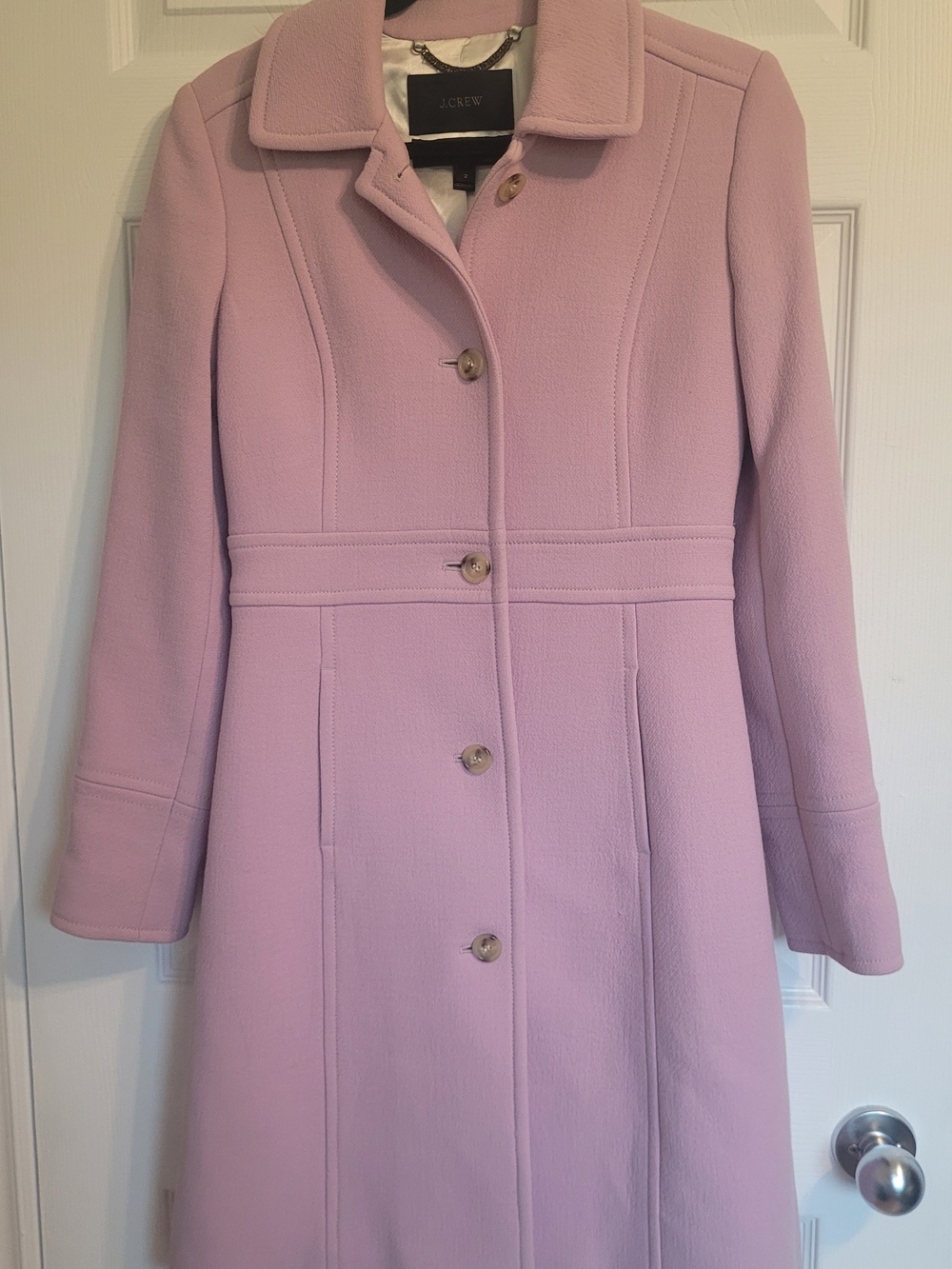 J.Crew Wool Blend Long Coat